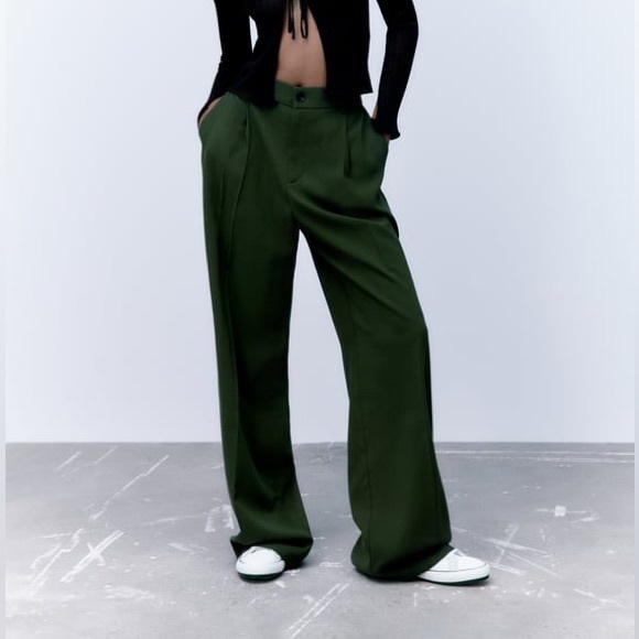 Zara Pants & Jumpsuits Zara Full Length Pants Poshmark